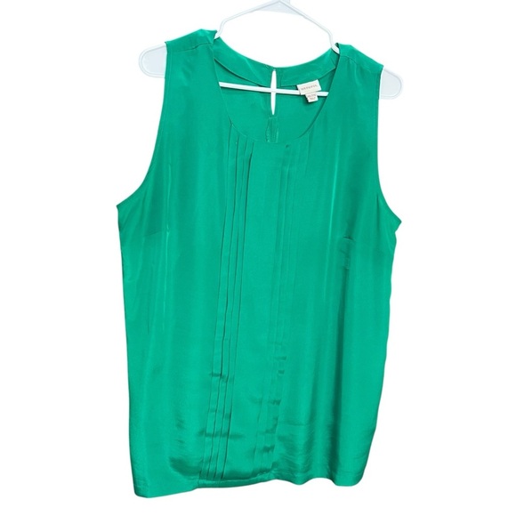MERONA Plus Size Green Sleeveless Blouse Formal Casual Top Blouse Size XXL - Picture 1 of 7